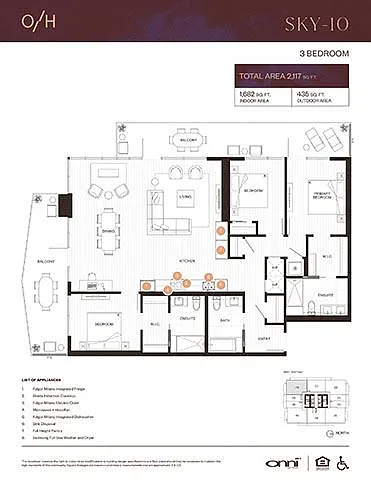 Floor plan Plan SKY10