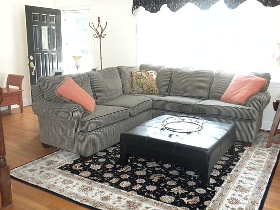 Warm & Sunny family room