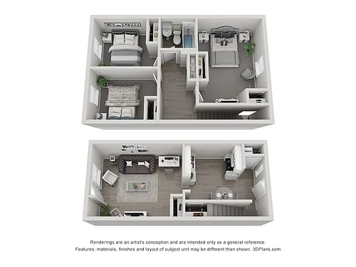 Floor plan Three Bedroom