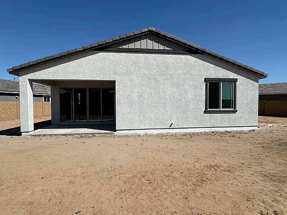 Back exterior elevation