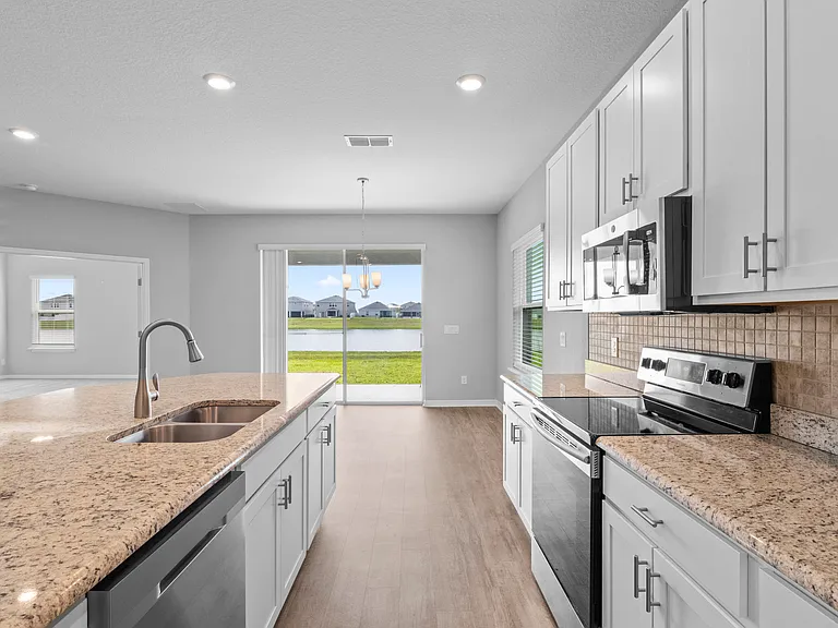 your dream kitchen overlooking the water