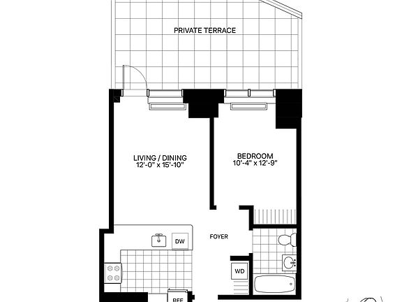 2nd image of 4540 Center Blvd APT 106
