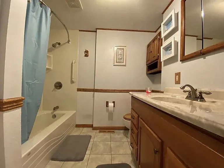 New tub/shower insert since photo