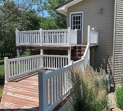 two level deck