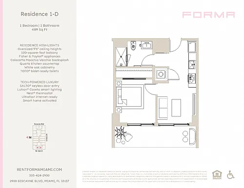 Floor plan 1-D