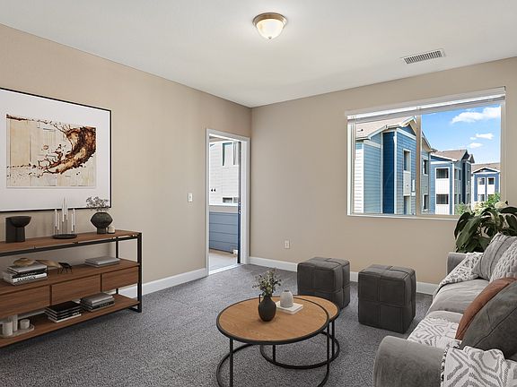 Carpeted Living Room
