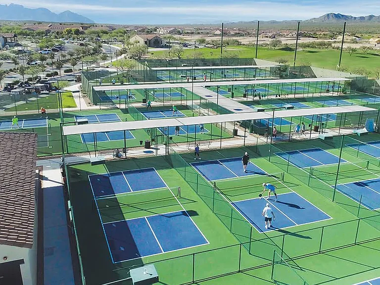 24 pickleball courts!