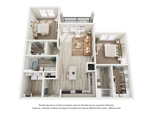 Floor plan B2