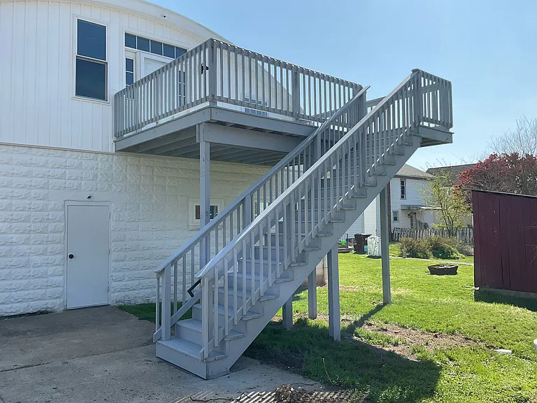 Stairway / Back Deck