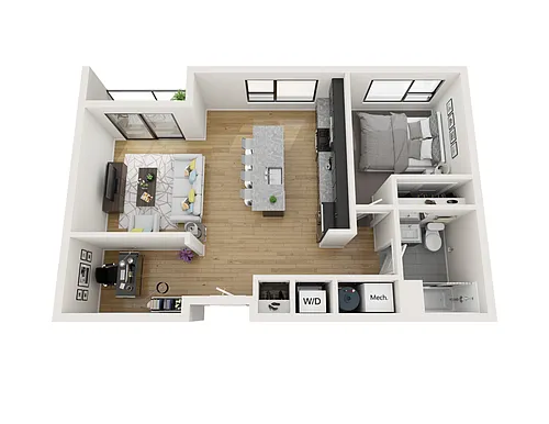 Floor plan 1G
