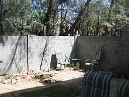 backyard is the best among four units w/ pond/grass/trees