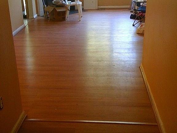 View looking into Living Room(new flooring)
