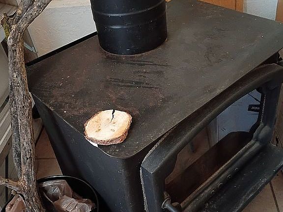 Woodburning stove n c-garage