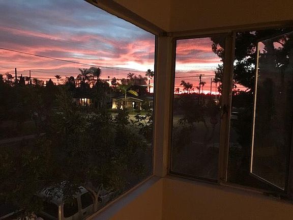 Amazing sunsets! View toward Balboa Park.