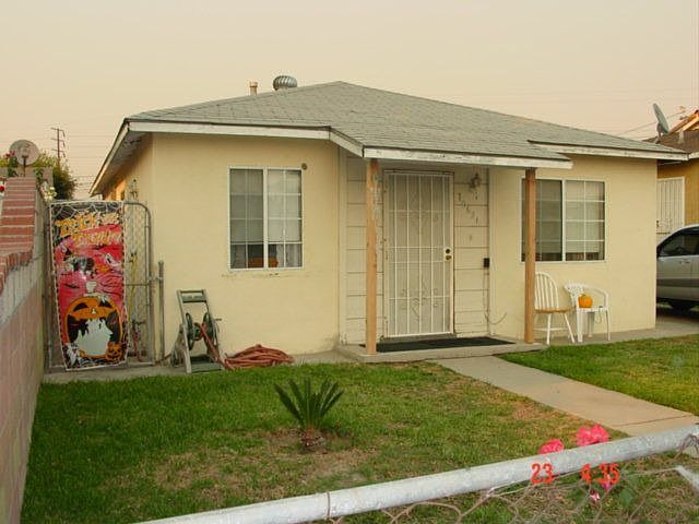 Front of home with gate