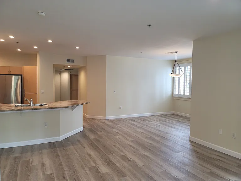 Dining room and kitchen