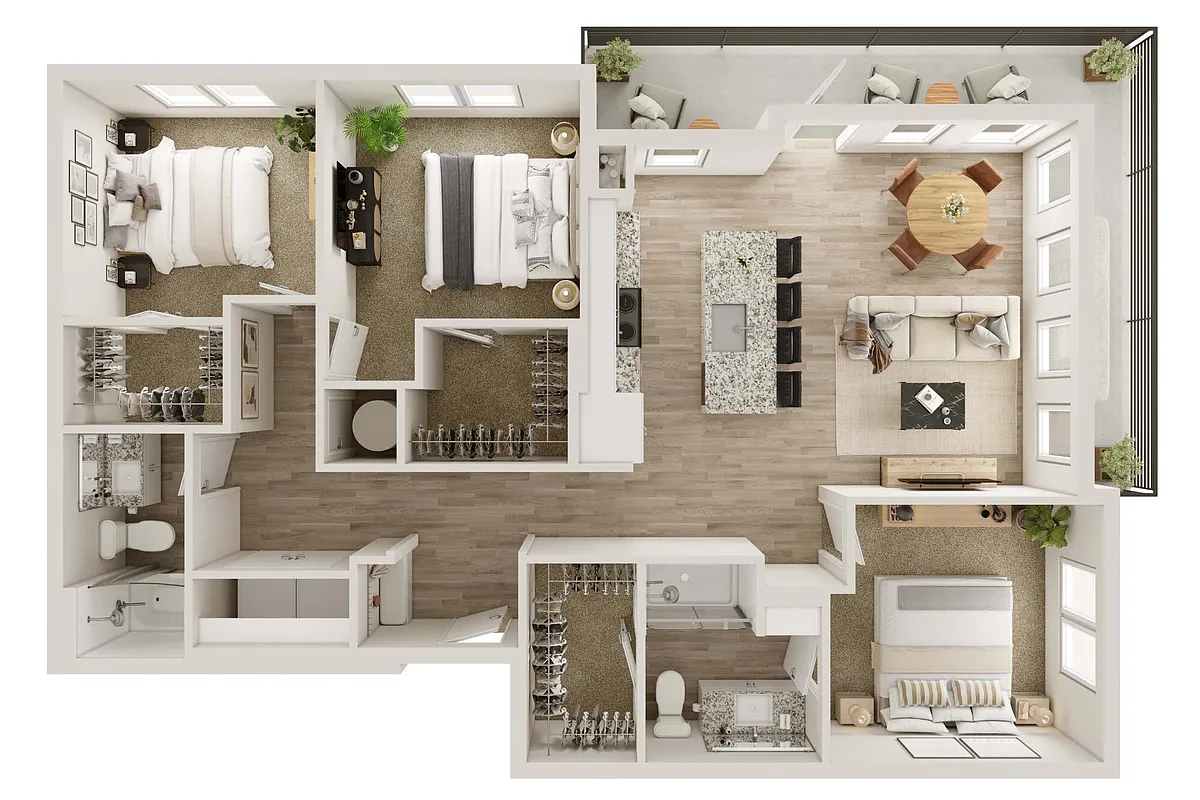 Floor plan C1