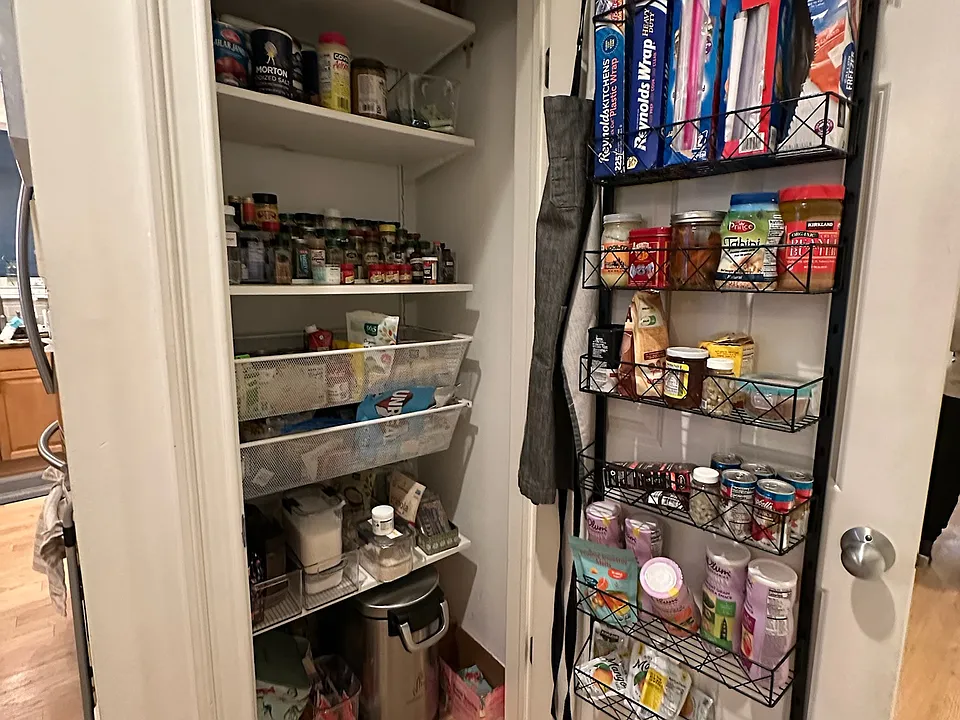 First floor, pantry/coat closet.
