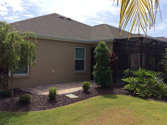 Back side of the house