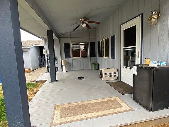 Backyard  covered patio 