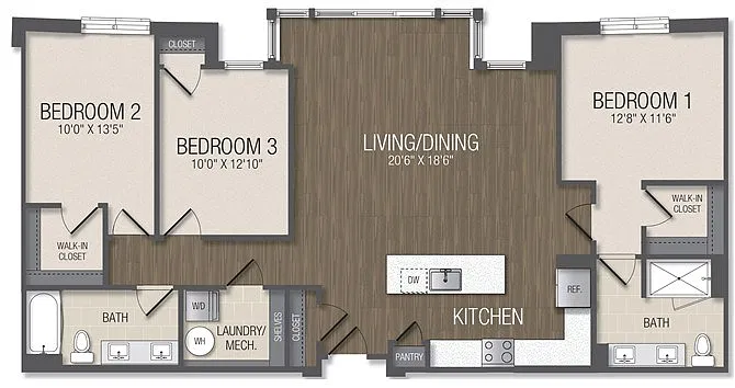 Floor plan E5