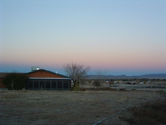 the back of the house