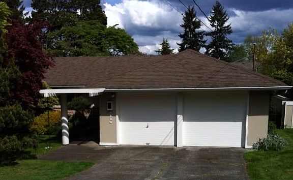 Exterior front, double ca