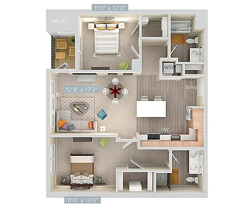 Floor plan B1-sc1-1093
