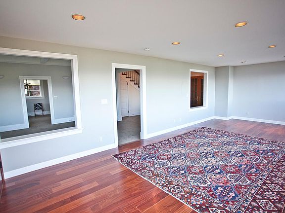 Large front living room with view