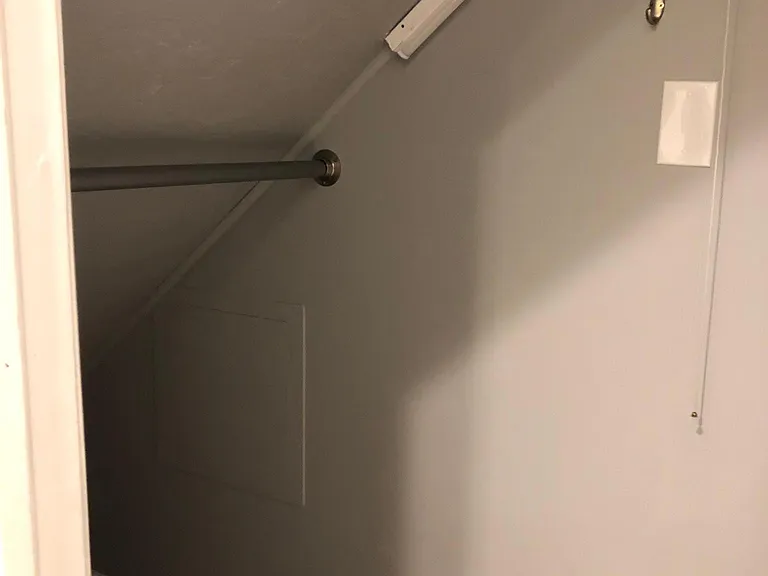 Downstairs bedroom closet