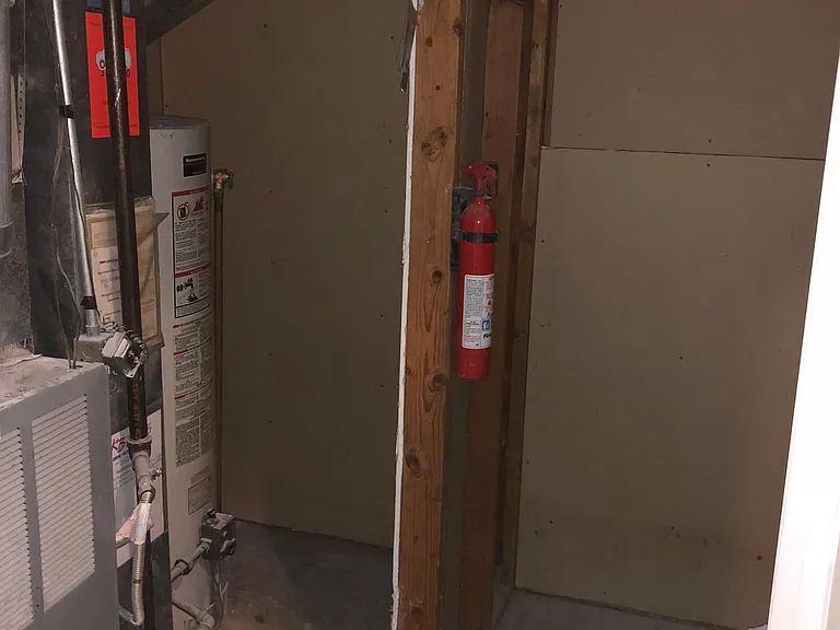 Utility closet and storage