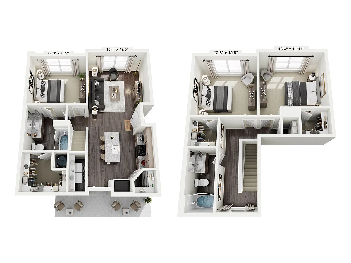 Floor plan B3
