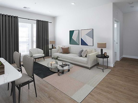 Phase II Apartment Home Living Area
