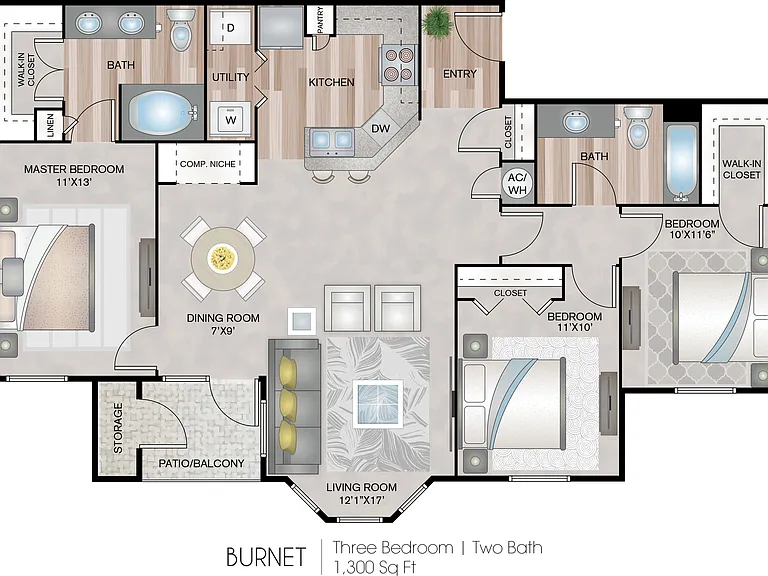 1300 Square Feet 1300 Square Feet