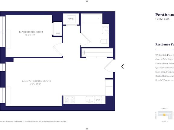 2nd image of 145 Clinton St Penthouse H