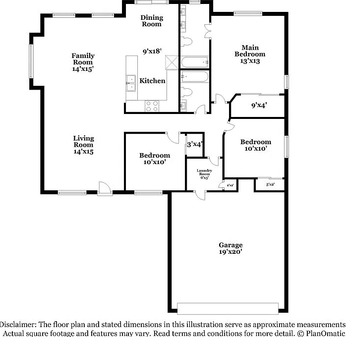3 bed, 2.0 bath, 1340 sqft, $2,075 — Photo 2