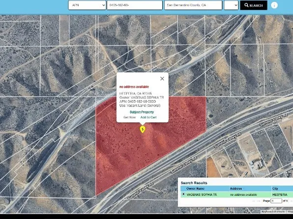 0 Summit Valley Rd, Hesperia, CA 92345