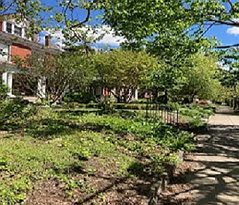 Sidewalk on Cherokee Road