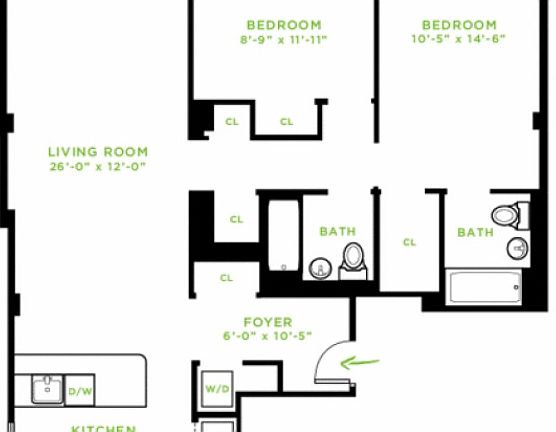 2nd image of 2101 8th Ave APT 8B