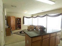 Family Room lined with Windows!