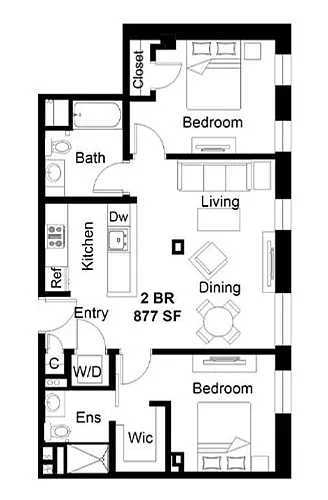 Floor plan 304