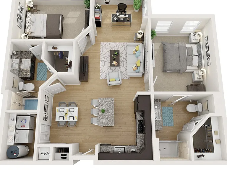 The Oaks on the Lake Upscale 55+ Apartments — Photo 25