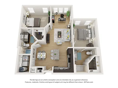 Floor plan Crescent