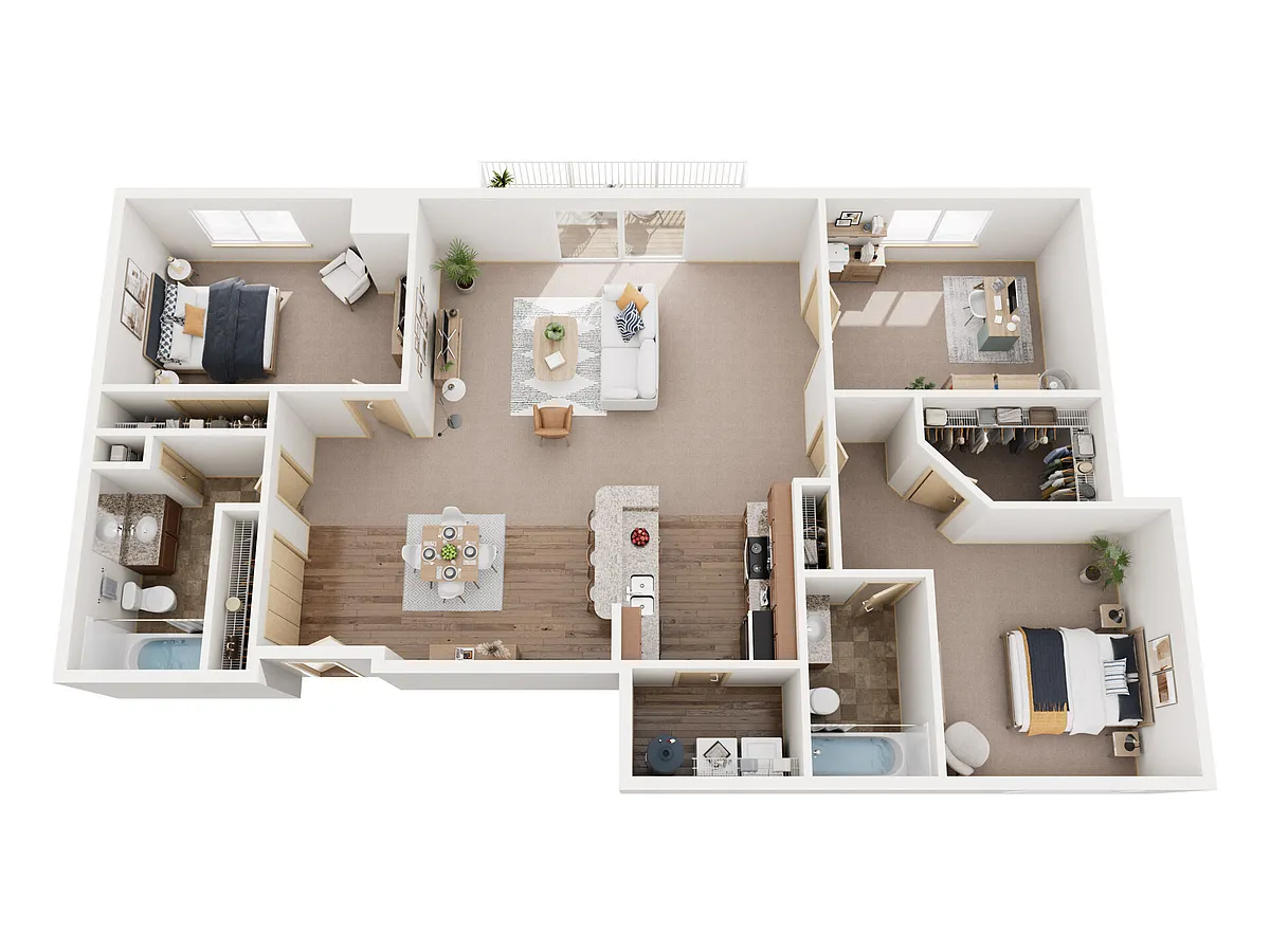 Floor plan Verreaux