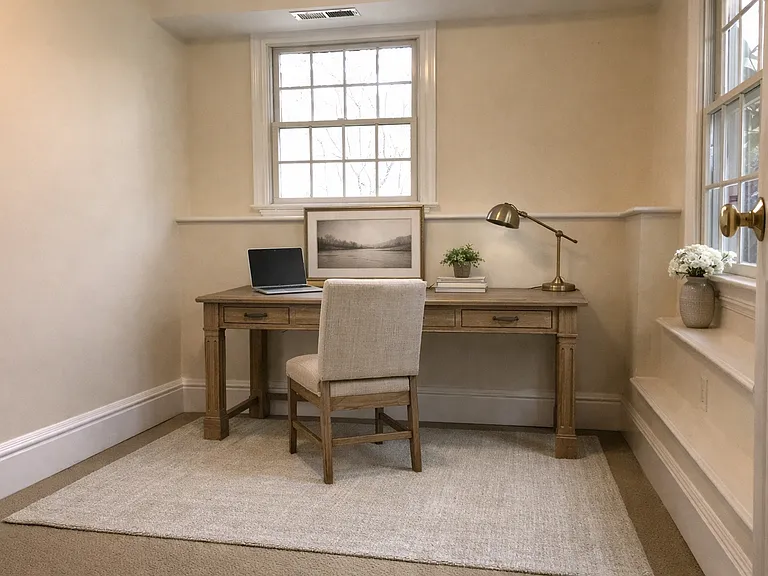 Lower level - ideal office space
