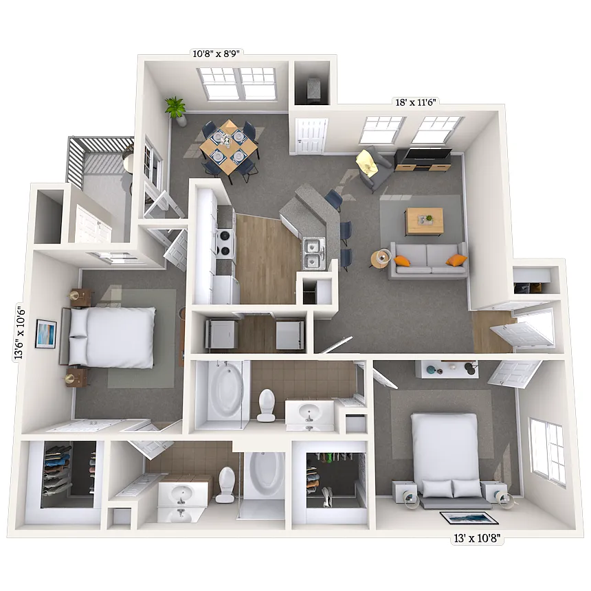 Floor plan E
