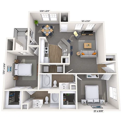 Floor plan E