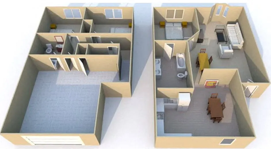 Floor plan Rio Grande - Exclusive Gated Phase; Premium Plus