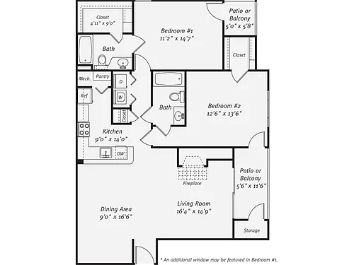 Floor plan B2