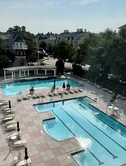 Beautiful, relaxing pool with cascading falls